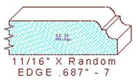 Edge 11/16" - 7 Edge 11/16" - 7