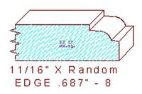 Edge 11/16" - 8 Edge 11/16" - 8
