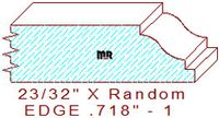 Edge 23/32" - 1 Edge 23/32" - 1