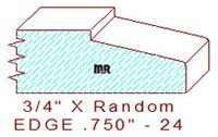 Edge Moulding 3/4" - 24