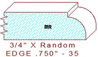 Edge Moulding 3/4" - 35