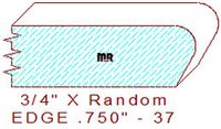 Edge Moulding 3/4" - 37