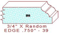 Edge Moulding 3/4" - 39 Edge Moulding 3/4" - 39