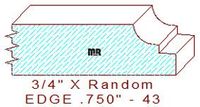 Edge Moulding 3/4" - 43