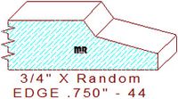Edge Moulding 3/4" - 44 Edge Moulding 3/4" - 44