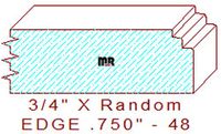 Edge Moulding 3/4" - 48 Edge Moulding 3/4" - 48