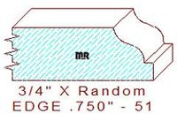 Edge Moulding 3/4" - 51 Edge Moulding 3/4" - 51