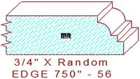 Edge Moulding 3/4" - 56 Edge Moulding 3/4" - 56