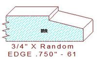 Edge Moulding 3/4" - 61 Edge Moulding 3/4" - 61