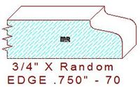 Edge 3/4" - 70 Edge 3/4" - 70