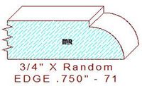 Edge Moulding 3/4" - 71