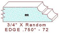 Edge 3/4" - 72 Edge 3/4" - 72