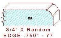 Edge Moulding 3/4" - 77 Edge Moulding 3/4" - 77