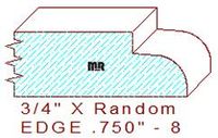 Edge 3/4" - 8 Edge 3/4" - 8