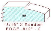Edge Moulding 13/16" - 2 Edge Moulding 13/16" - 2