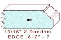 Edge Moulding 13/16" - 7 Edge Moulding 13/16" - 7