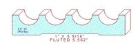 Fluted Moulding 5-9/16"