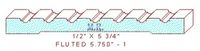 Fluted Moulding 5-3/4" - 1 Fluted Moulding 5-3/4" - 1