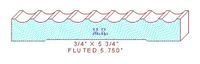 Fluted Moulding 5-3/4"