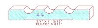 Fluted Moulding 5-13/16"