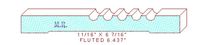 Fluted Moulding 6-7/16" Fluted Moulding 6-7/16"