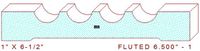 Fluted Moulding 6-1/2" - 1