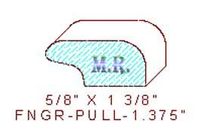 Finger Pull Moulding 1-3/8" Finger Pull Moulding 1-3/8"