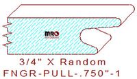 Finger Pull 3/4" - 1 Finger Pull 3/4" - 1