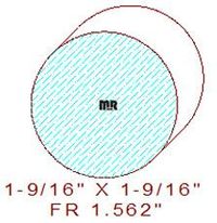 1-9/16" Full Round 1-9/16" Full Round