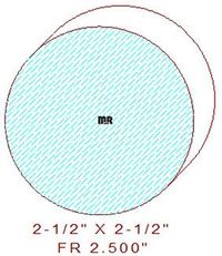 2-1/2" Full Round 2-1/2" Full Round