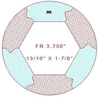 3-3/4" Full Round 3-3/4" Full Round