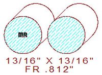 13/16" Full Round 13/16" Full Round