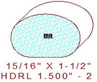 Handrail 1-1/2" - 2 Handrail 1-1/2" - 2