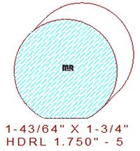 6040 Handrail 1-3/4" - 5 6040 Handrail 1-3/4" - 5