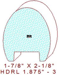 Handrail 1-7/8" - 3 Handrail 1-7/8" - 3