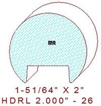 Handrail 2" - 26 Handrail 2" - 26