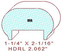 Handrail 2-1/16" Handrail 2-1/16"