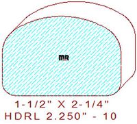 Handrail 2-1/4" - 10 Handrail 2-1/4" - 10