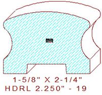 Handrail 2-1/4" - 19