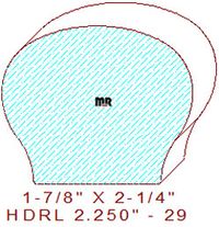 Handrail 2-1/4" - 29 Handrail 2-1/4" - 29