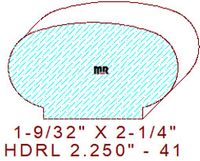 Handrail 2-1/4" - 41 