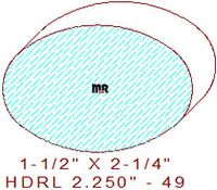 Handrail 2-1/4" - 49 Handrail 2-1/4" - 49
