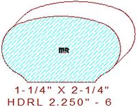 6042 Handrail 2-1/4" - 6