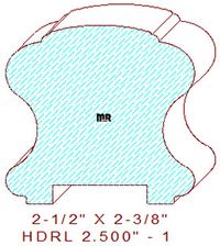 Handrail 2-1/2" - 1 Handrail 2-1/2" - 1