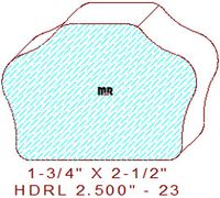 Handrail 2-1/2" - 23 Handrail 2-1/2" - 23
