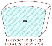 Handrail 2-1/2" - 34 Handrail 2-1/2" - 34