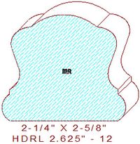 8000 Handrail 2-5/8" - 12 8000 Handrail 2-5/8" - 12