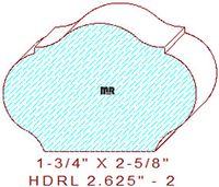 Handrail 2-5/8" - 2 Handrail 2-5/8" - 2