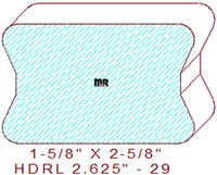 Handrail 2-5/8" - 29 Handrail 2-5/8" - 29