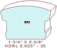 Handrail 2-5/8" - 35 Handrail 2-5/8" - 35
